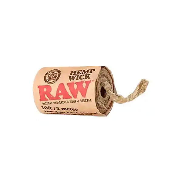 Raw Hemp Wick Mecha 3 Metros