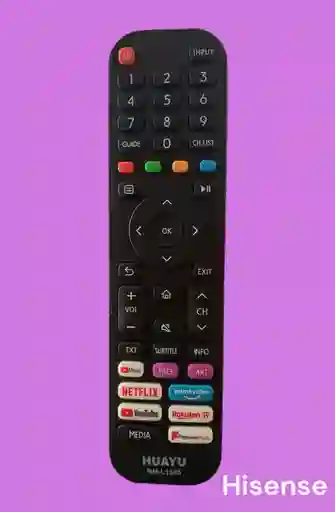 Control Hisense Universal Rm-l1665