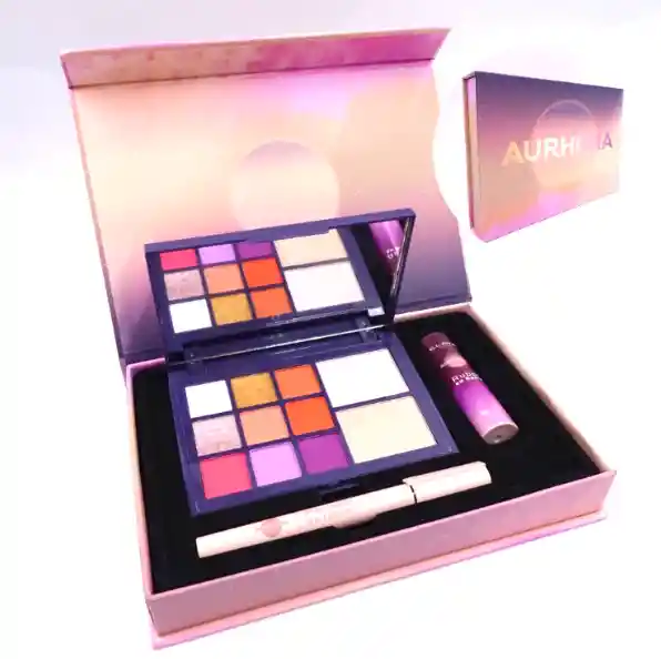 Set De Maquillaje Aurhora Elaya