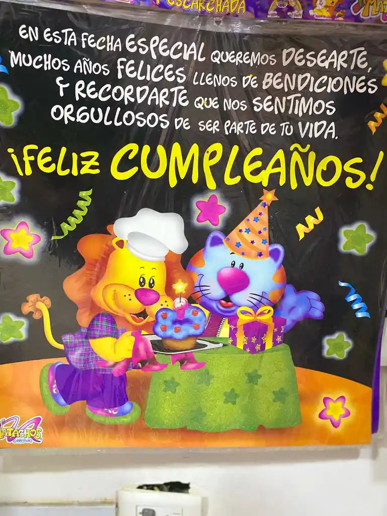 Tarjeta Cumpleaños Corta