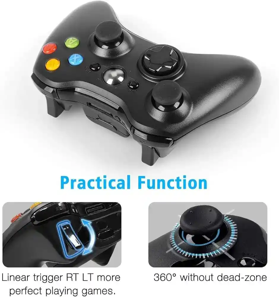 Control Inalámbrico Xbox 360 Ps3/pc