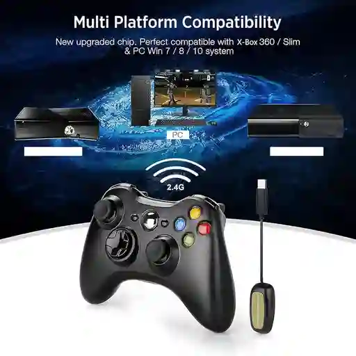 Control Inalámbrico Xbox 360 Ps3/pc