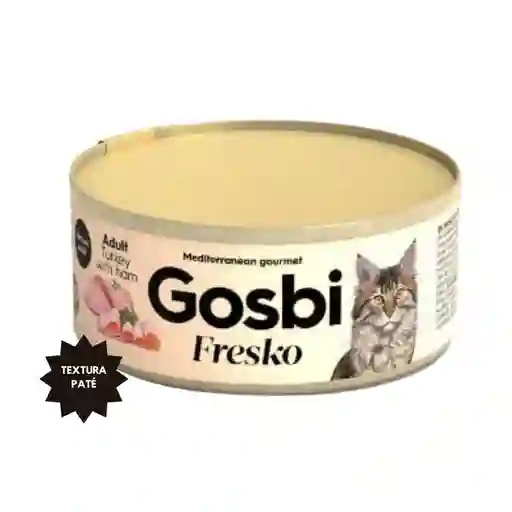 Fresko Cat Adult Turkey With Ham 70 Gr.