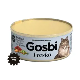 Fresko Cat Sterilized Beef With Chicken And Greens 70 Gr.