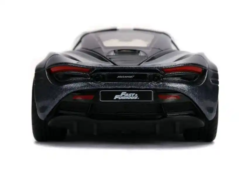 Carro Coleccionable Metálico Fast Furious Modelo Shaw´s Mclaren 720 S Vehículo De Fundición, Modelo Coche Juguete Fiesta Regalos, Colección