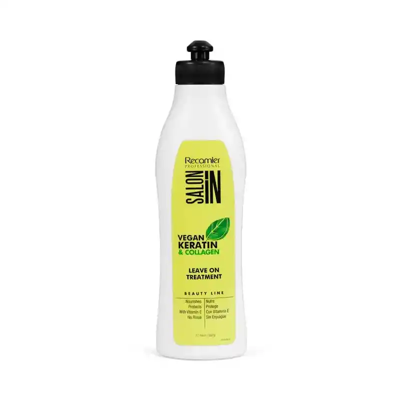 Tratamiento Vegan Keratina Leave Recamier 500ml