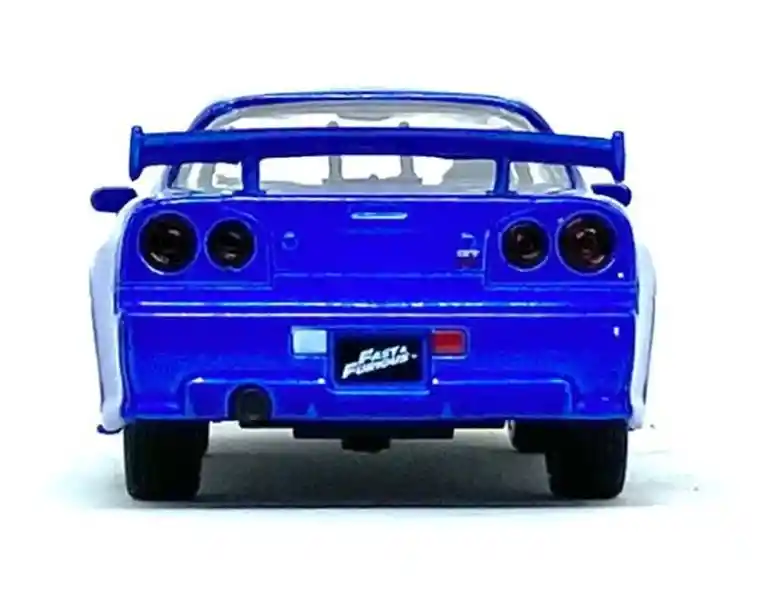 Carro Coleccionable Fast Furious Brian´s Nissan Skyline Gt-r (bnr34)