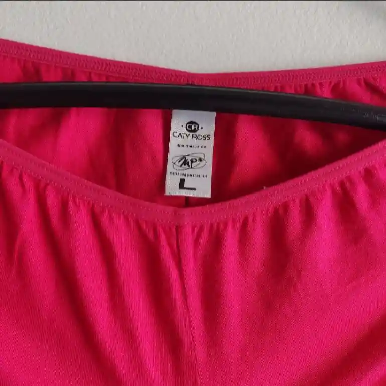 Short Pantaloneta De Algodón Rosada Fucsia Comoda Y Suave