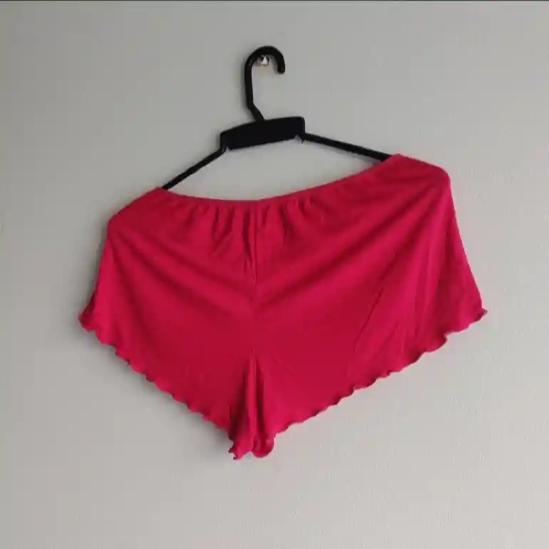 Short Pantaloneta De Algodón Rosada Fucsia Comoda Y Suave