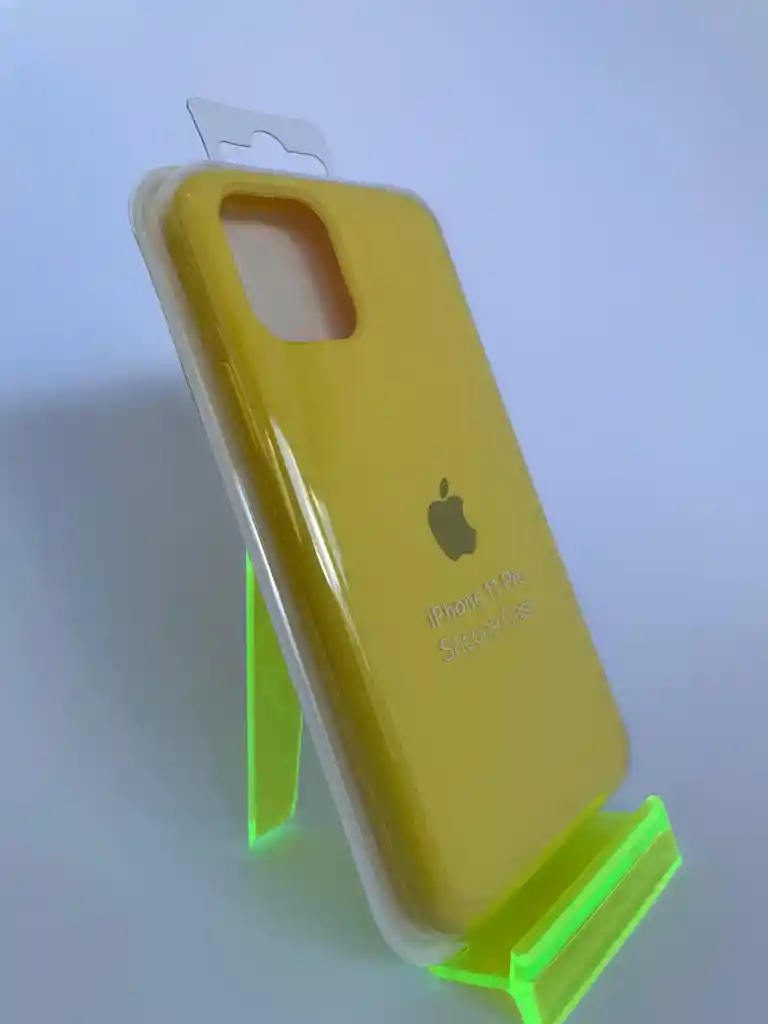 Silicon Case Iphone 11 Pro Amarillo