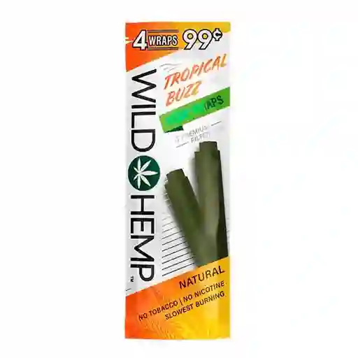 Wild Hemp Wrap Blunt - Wraps Tropical Buzz