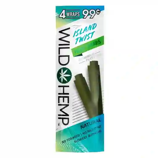 Wild Hemp Wrap Blunt - Wraps Island Twist