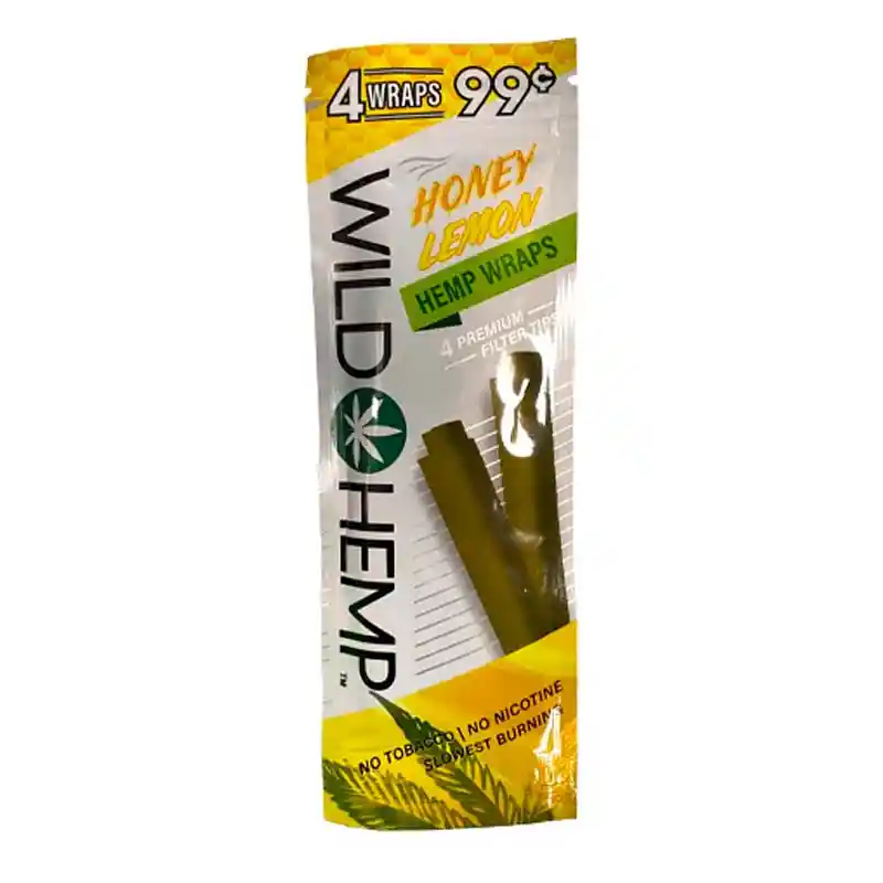 Wild Hemp Wrap Blunt - Wraps Honey Lemon