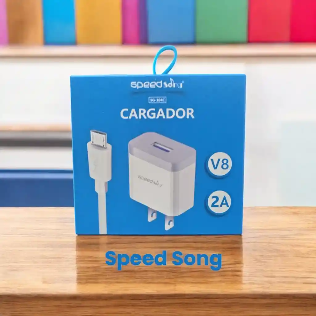 Cargador Completo V8 Speed Song 2a / Sg-104c