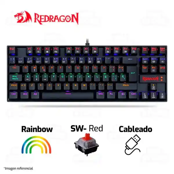 Teclado Mecanico Redragon Kumara