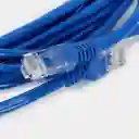 Cable De Red Par Trenzado Categoria 6 Rj45 Ethernet 5 Metros
