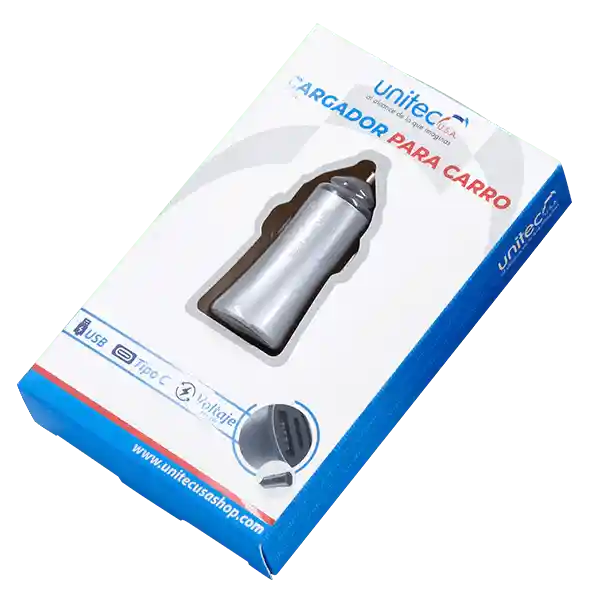 Cargador Carro Puerto Usb + Tipo C Carga Rapida 24w 3.1a