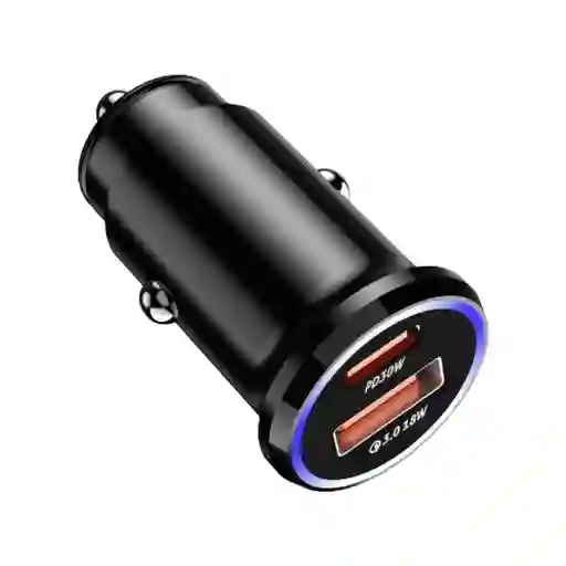 Cargador Carro Turbo C-25 Movisun Usb C 30w - Usb 22.5w 3.0