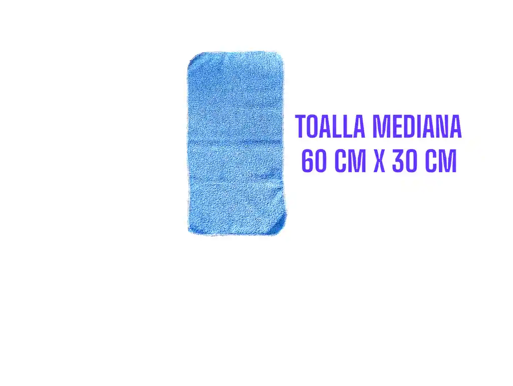 Toalla Mediana 60 Cm X 30 Cm
