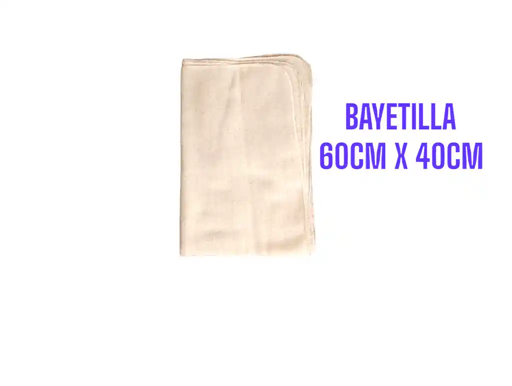 Bayetilla Blanca 60 Cm X 40 Cm