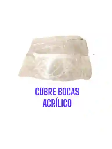 Tapaboca Acrilico - Cubrebocas - Barrera Protectora.