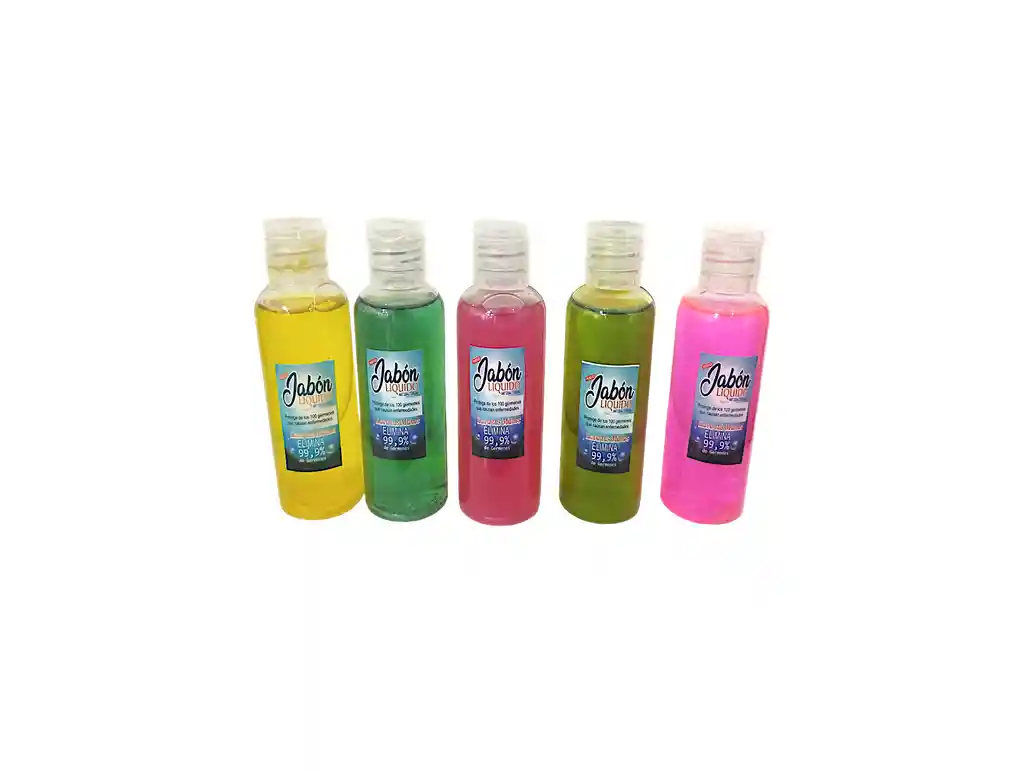 Jabón De Manos Antibacterial Presentacion Bolsillo X 60 Ml