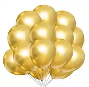 Bombas Globos R12 Dorado Cromado Deluxe