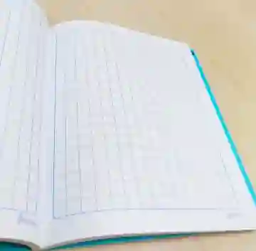 Cuaderno Cosido Niño Cuadros Grandes 1 Cm Prescolar