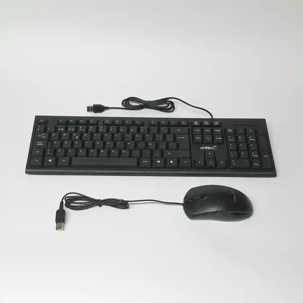 Teclado + Mouse Alámbrico