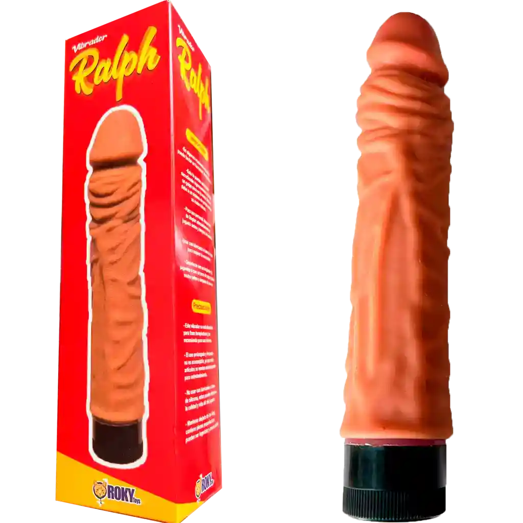 Dildo Vibrador Ralph 22cm Silicona Suave Consolador, Juguete Sexual. Ralph Vibrator Dildo 22cm Soft Silicone Dildo, Sex Toy, Delivered By Orange Sex Shop