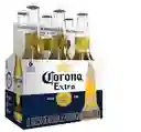 Corona Cerveza Extra En Botella Sixpack 330ml