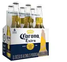 Corona Cerveza Extra En Botella Sixpack 330ml