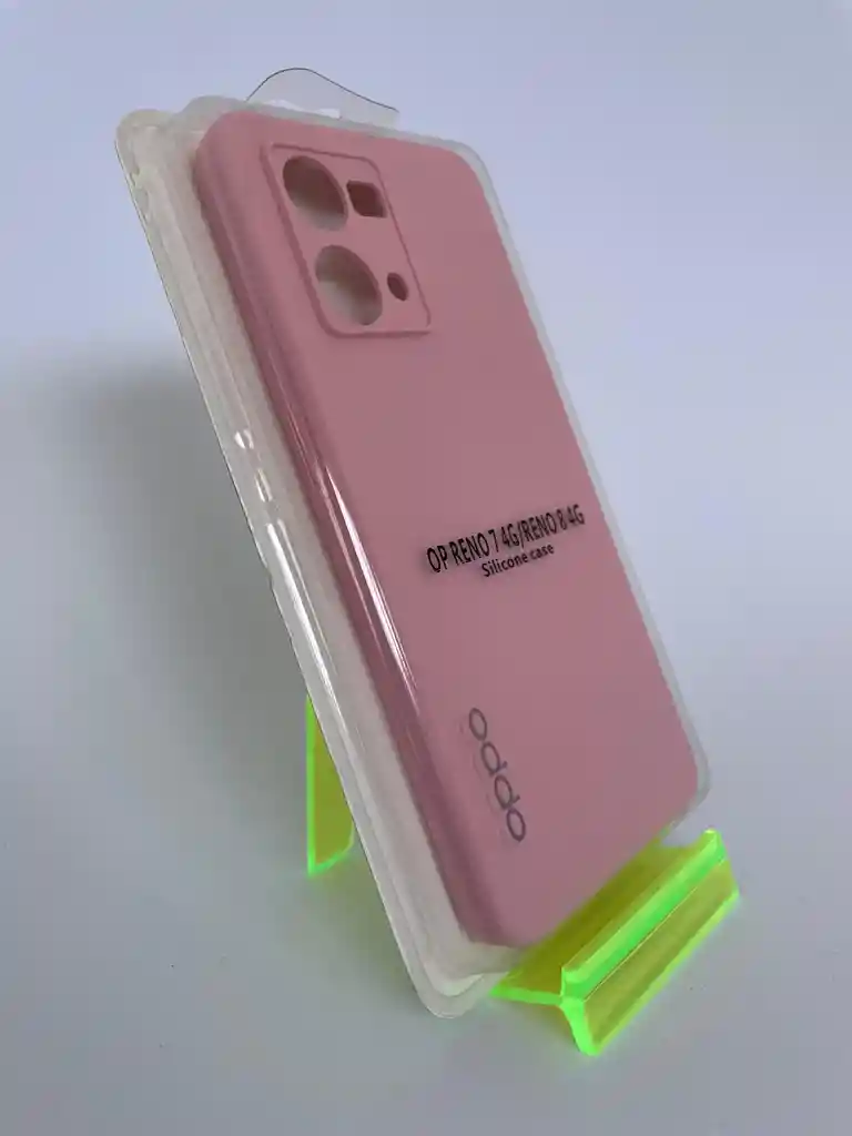 Silicon Case Oppo Reno 7/reno 8/rosado