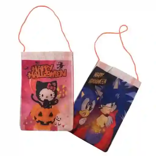 Bolsa De Tela Para Halloween Pequeña