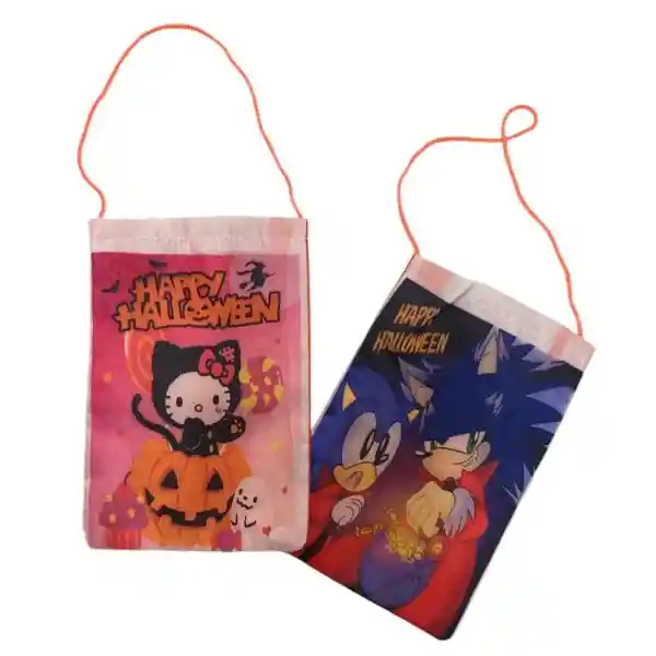 Bolsa De Tela Para Halloween Pequeña