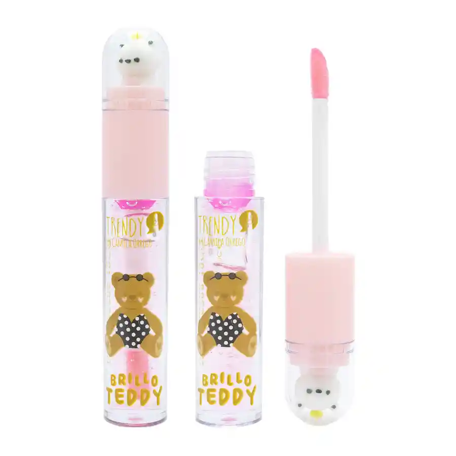 Combo Pearl Eyeliner Y Brillo Labial Teddy - Trendy