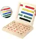 Juego Educativo Niños Blocks Madera Numeros Letras Abaco