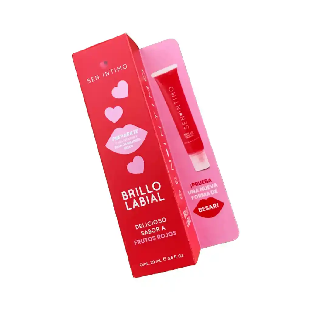 Brillo Labial Cereza Pheromonas Sen Íntimo 20 Ml