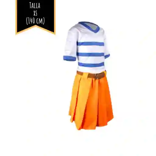 Disfraz Halloween Nami One Piece Talla Xs (140 Cm)