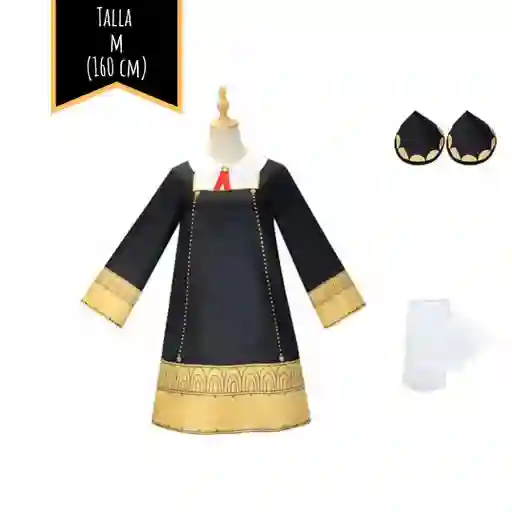 Disfraz Halloween Spy X Family Anya Forger Talla M (160 Cm)