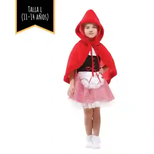 Disfraz Halloween Caperucita Roja Talla L (11-14 Años)