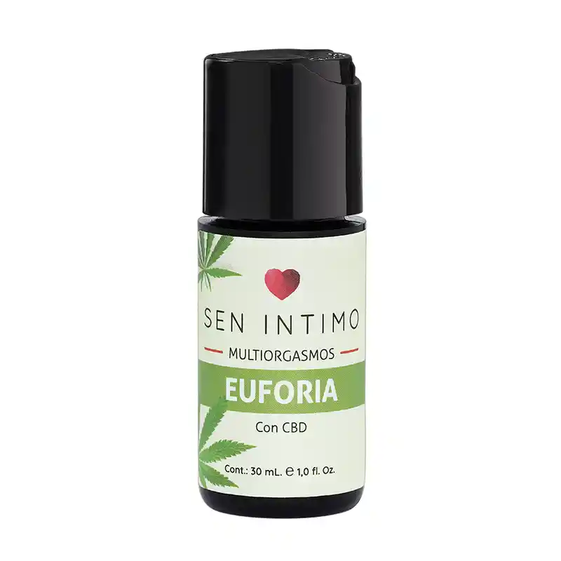 Lubricante Euforia Cbd Hemp Sen Íntimo 30 Ml