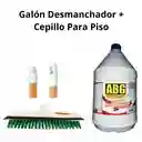 Desmanchador Multiusos Gl + Cepillo Piso Con Cabo