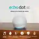 Amazon Echo Dot 5th Gen Alexa Pantalla Integrada Reloj Blanco