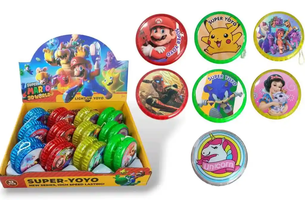 Super Yoyo Infantil Con Luz