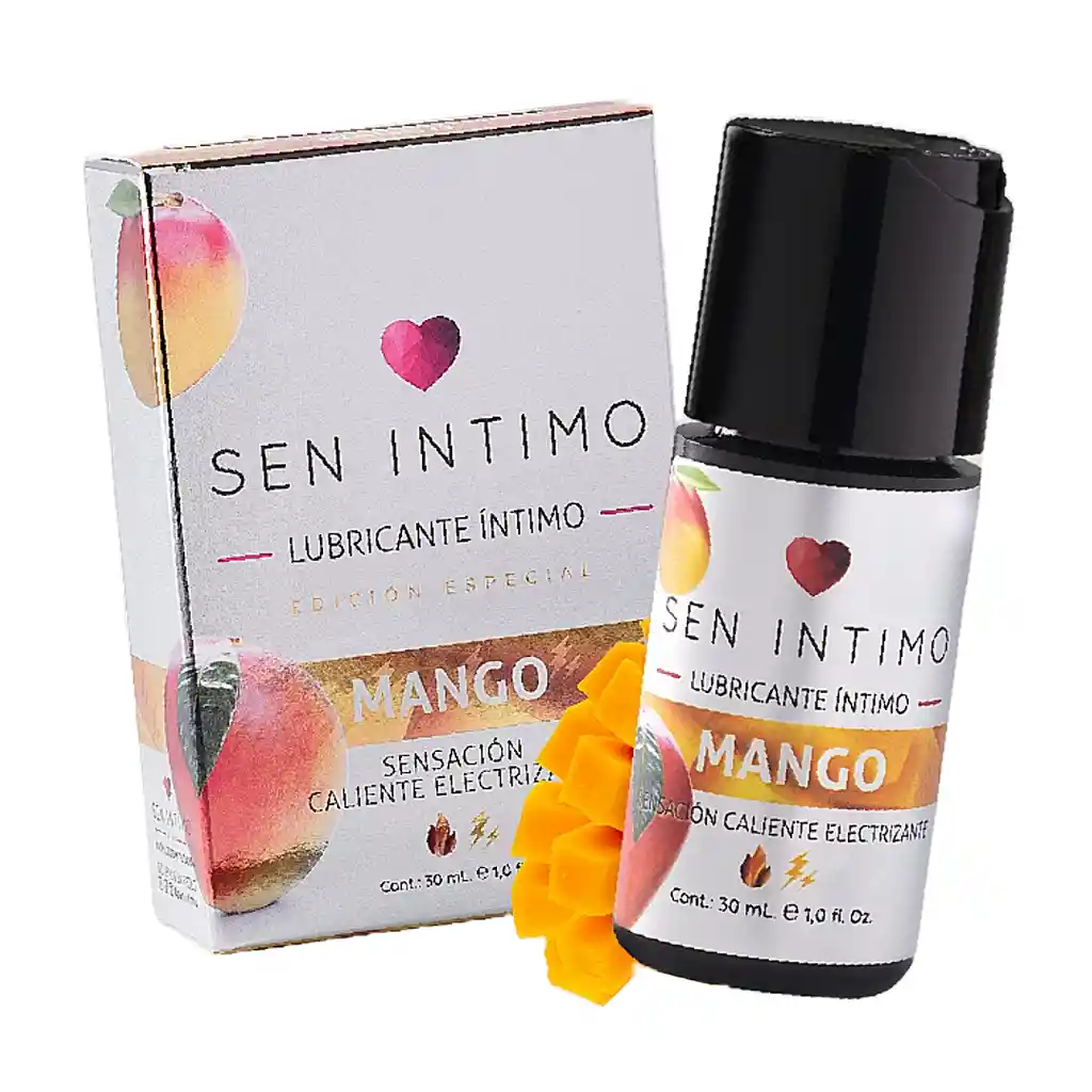 Lubricante Mango Electrizante Sen Íntimo 30 Ml