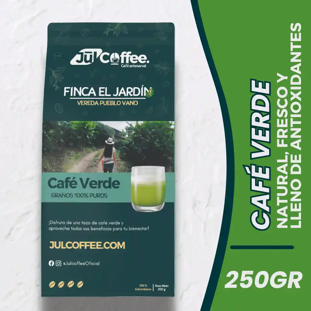 Julcoffee - Café Verde 250gr