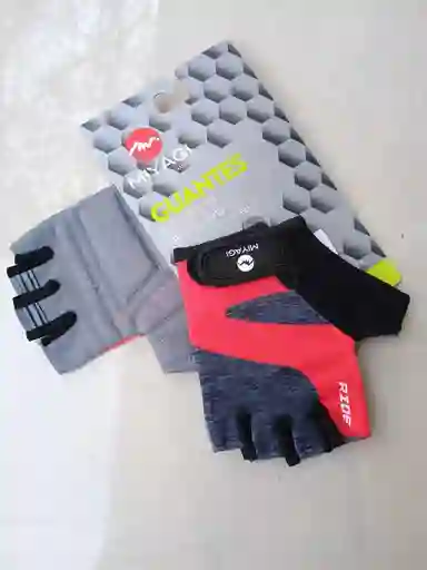 Guantes De Ciclismo Deporte Miyagi Negro Talla M
