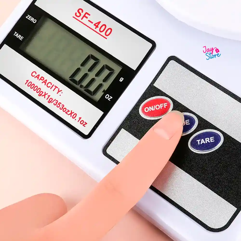 Balanza Gramera Bascula Digital Cocina Tara 10kg Portátil