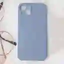 Funda O Case Para Iphone 13 Silicona Azul